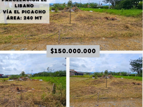 LOTE CAMPESTRE URB. EL LIBANO