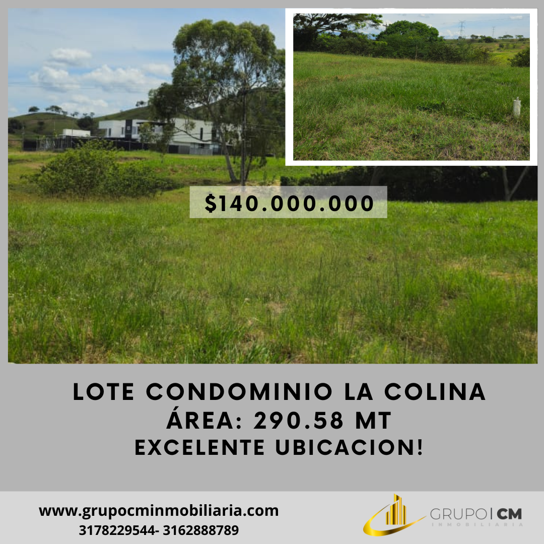 LOTE CAMPESTRE CONDOMINIO LA COLINA